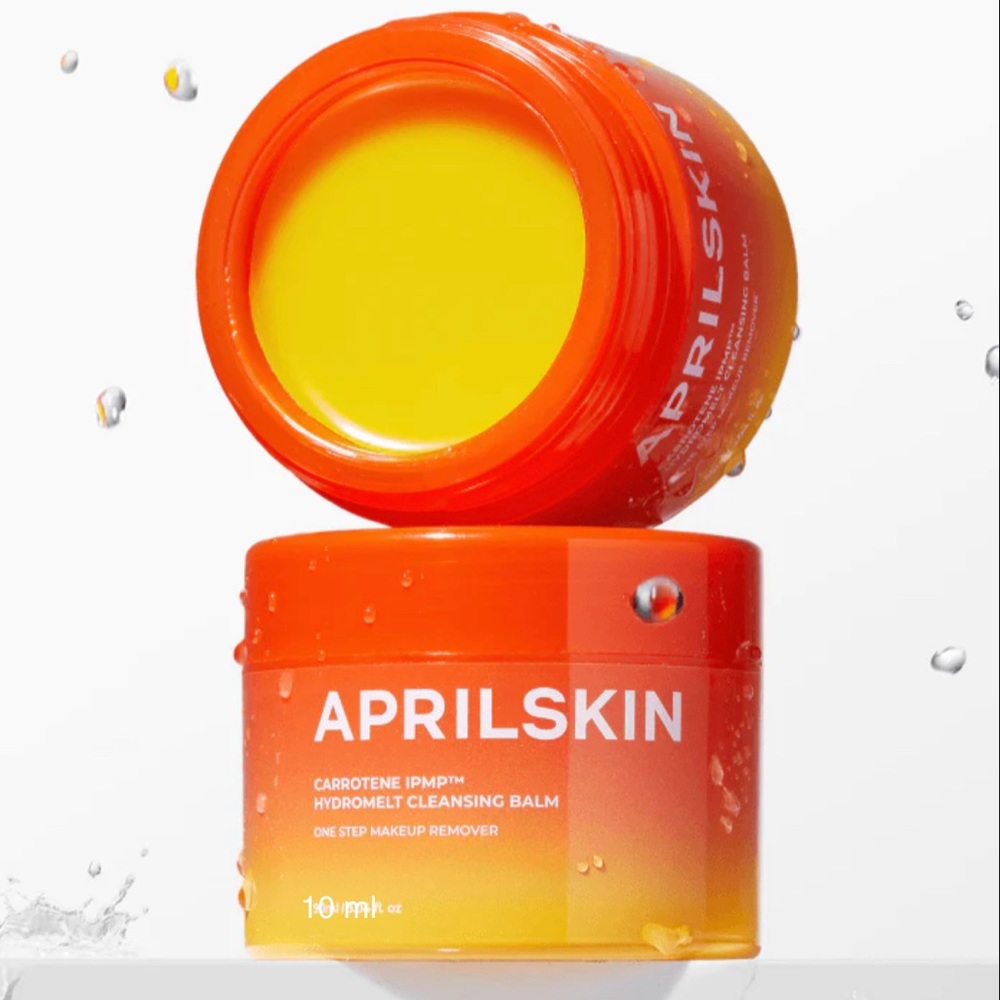 APRILSKIN Carrotene IPMP™ Hydromelt Cleansing Balm, 1-Step Make-Up Remover 10 mL